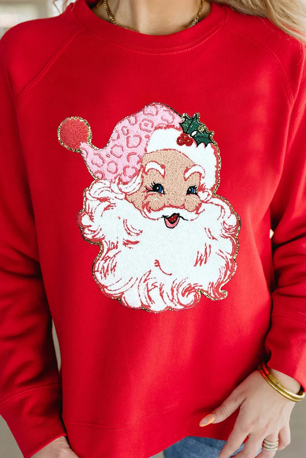 Red Santa Sweatshirt