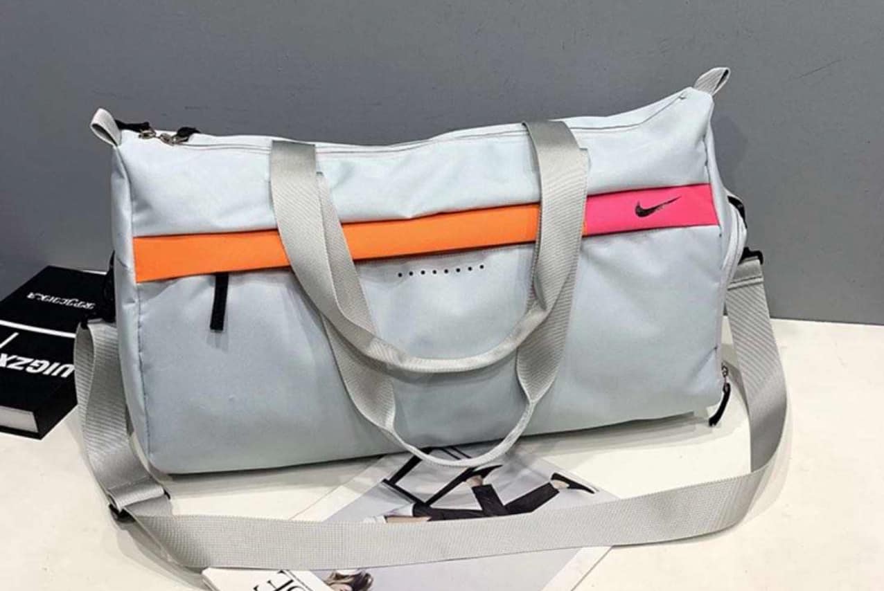 Grey Ombre Gym Tote