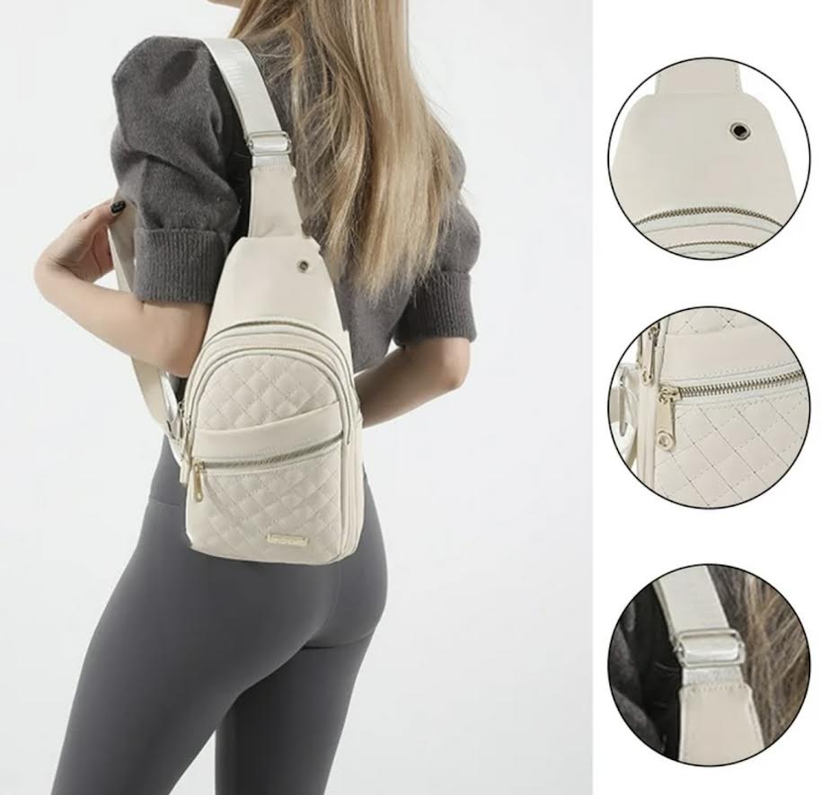 Backpack Sling - White