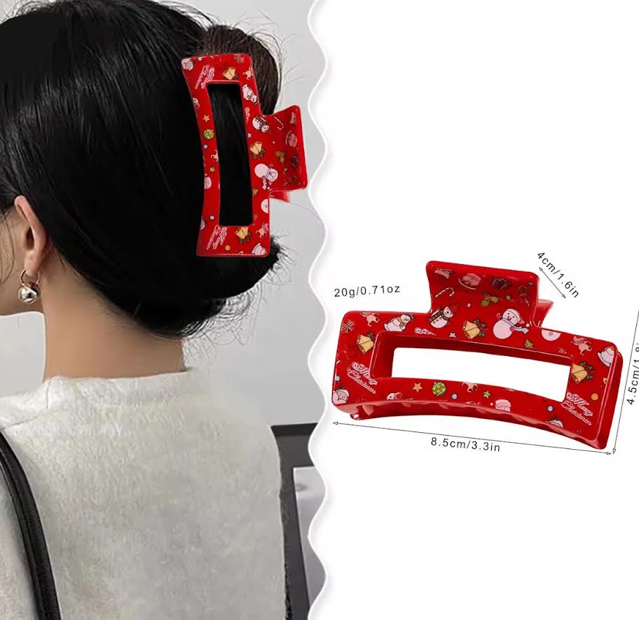 Christmas Hair Clips Assorted