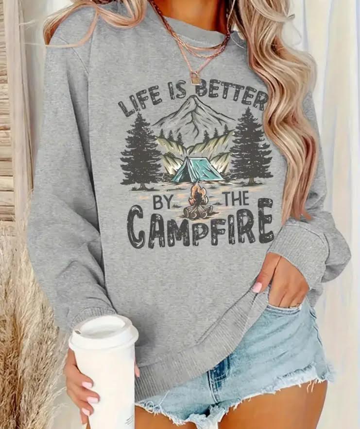 Life is Better by the Campfire