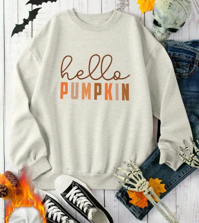 Hello Pumpkin Sweatshirt
