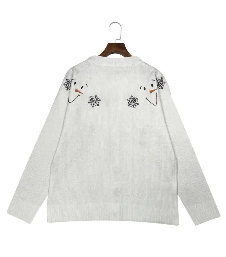 Snowman Cardigan