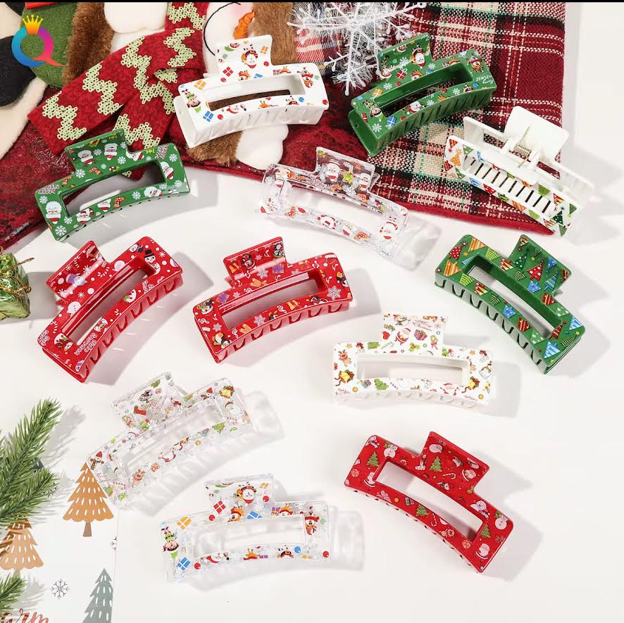 Christmas Hair Clips Assorted