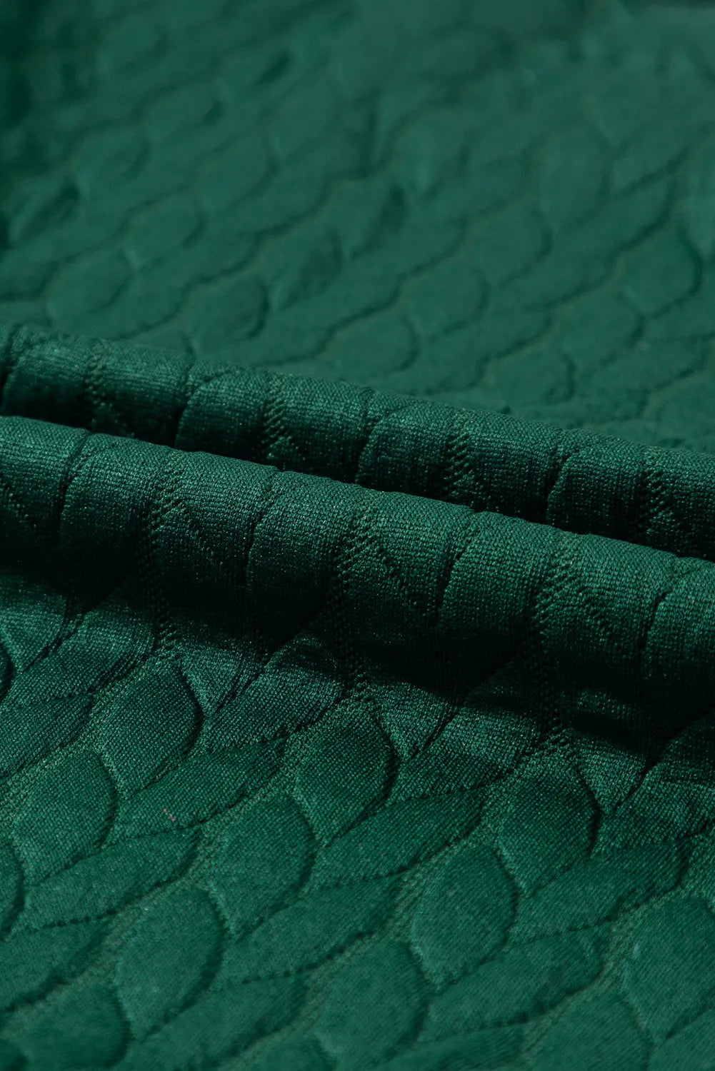 Green Merry And Bright Cable Knit Pullover Sweatshirt