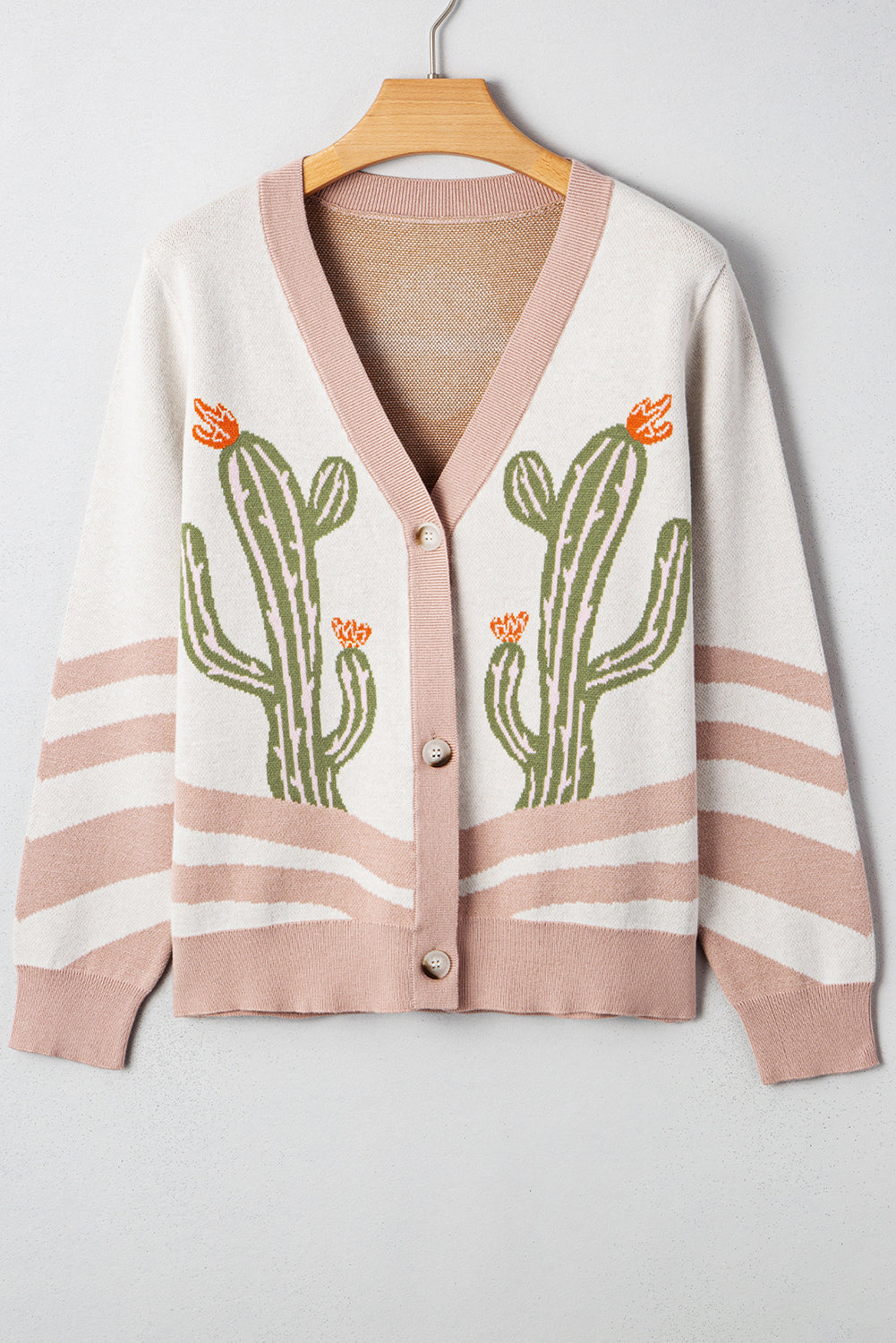 Presale Southwest Cactus Cardigan Sweater
