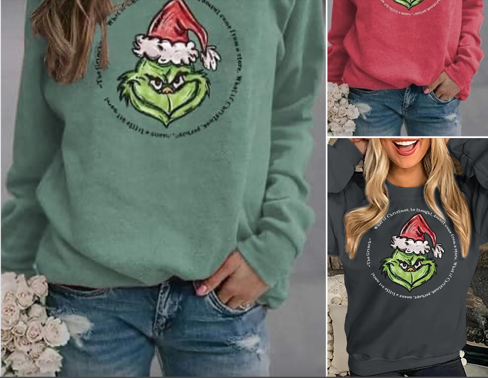Preorder Grinch Sweatshirt