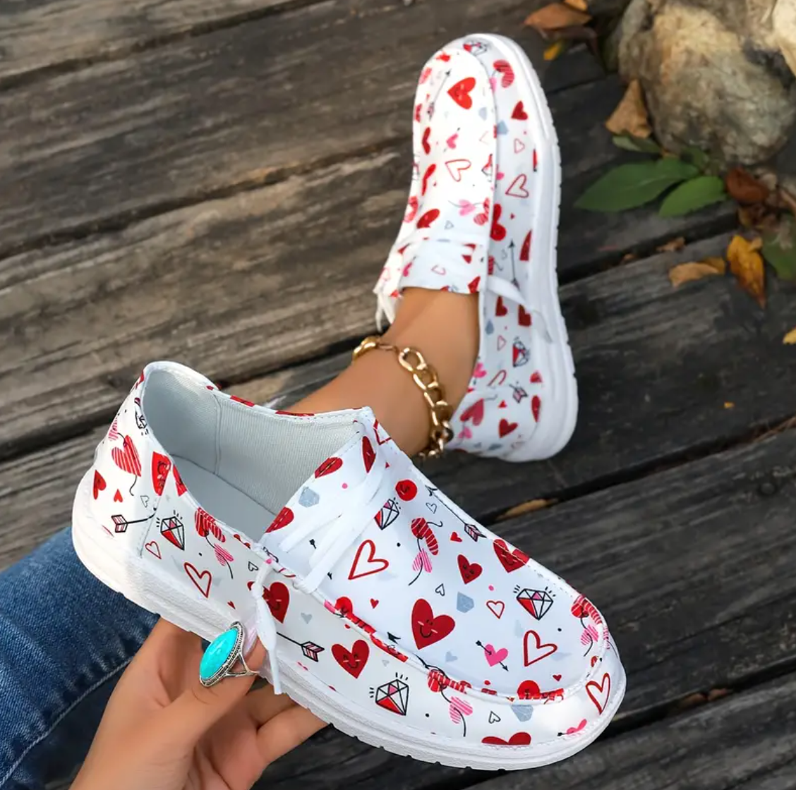 Casual Slip-On Sneakers Valentine