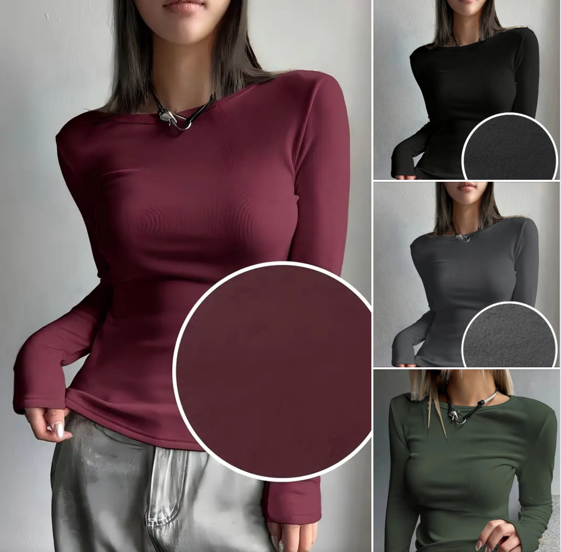 Winter Thermal Knit Top