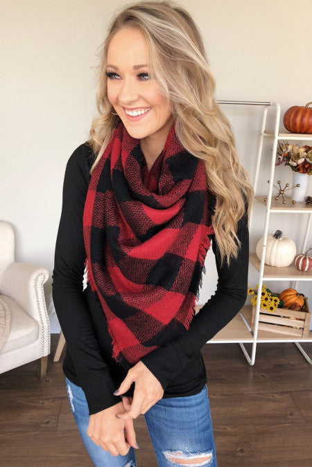 Christmas Blanket Scarf