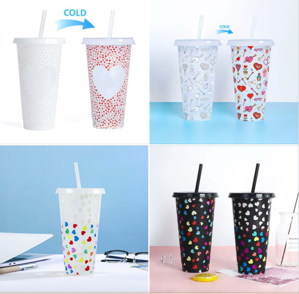 PREORDER COLOR Changing Cup- VALENTINE